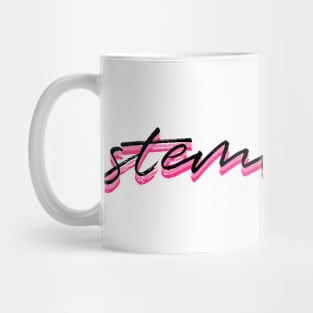 Steminist Hot Pink Mug